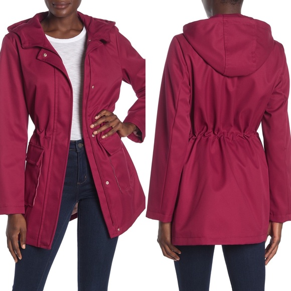 kate spade Jackets & Blazers - kate spade hooded water resistant trench coat